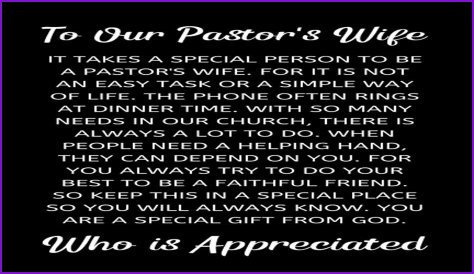 Inspiring Quotes For Pastors' Wives